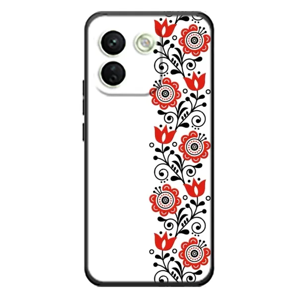 Чохол з принтом «Яскрава вишиванка» для Xiaomi Redmi Note 17 Pro Max