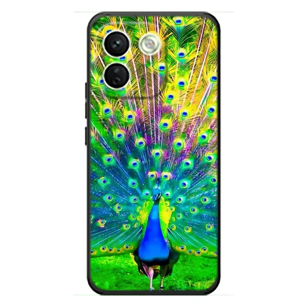 Чехол с принтом «Яркий Павлин» для Xiaomi Redmi Note 17 Pro Max