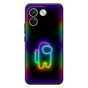 Чехол Амонг Ас для Xiaomi Redmi Note 17 Pro Max (AlphaPrint) (Яркий скин)