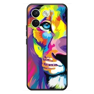 Чехол со Львом для Xiaomi Redmi Note 17 Pro Max (VPrint) (Яркий Лев)