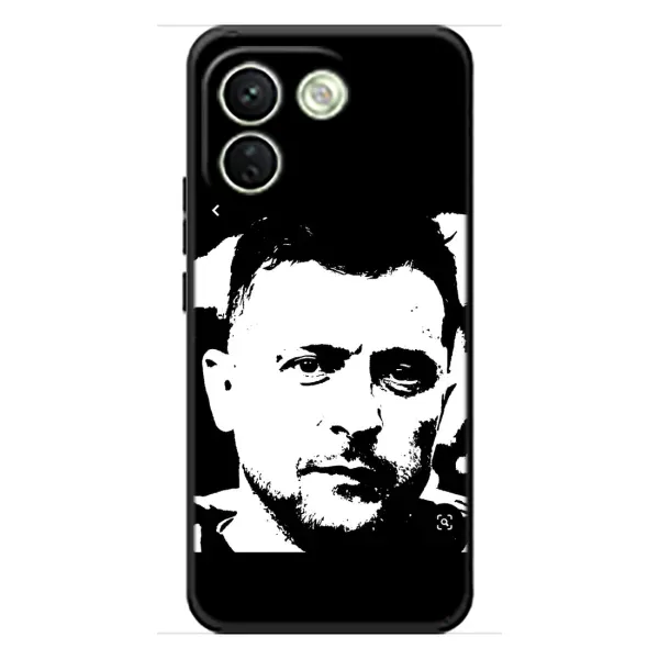 Чохол з принтом «Зеленский АРТ» для Xiaomi Redmi Note 17 Pro Max Чохол з принтом «Зеленский АРТ» для Xiaomi Redmi Note 17 Pro Max