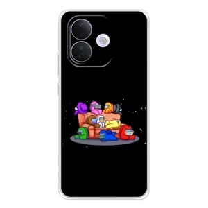 Чехол Амонг Ас для Xiaomi Redmi Note 17 Pro (AlphaPrint) (Амонг-ас)
