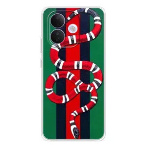 Чехлы ГУЧЧИ для Сяоми Редми Ноте 17 Про (AlphaPrint) (Gucci змия)