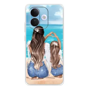 Чехол с печатью для Xiaomi Redmi Note 17 Pro - (Мама с ребенком) (AlphaPrint)