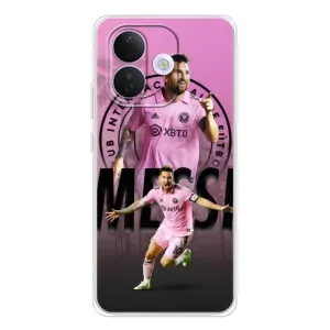 Чехлы для Сяоми Редми Ноте 17 Про - Лео Месси Маями (Messi Miami)