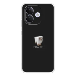 Чохол Майнкрафт на Xiaomi Redmi Note 17 Pro (AlphaPrint) Minecraft (Овечка Майнкрафт)
