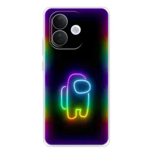 Чехол Амонг Ас для Xiaomi Redmi Note 17 Pro (AlphaPrint) (Яркий скин)