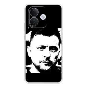 Чехол для Xiaomi Redmi Note 17 Pro (AlphaPrint - с принтом Зеленского)