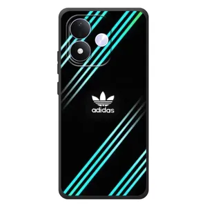 Чехлы Адидас для Xiaomi Redmi Note 17 (AlphaPrint) (Адидас с полосами)