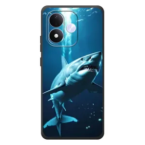 Чохол з картинкою 'Хижаки' для Xiaomi Redmi Note 17 (Акула під водою)