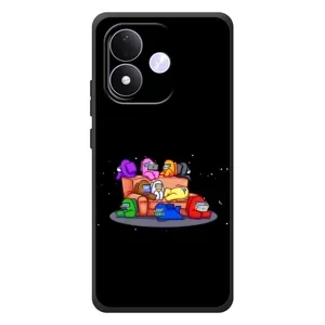 Чехол Амонг Ас для Xiaomi Redmi Note 17 (AlphaPrint) (Амонг-ас)