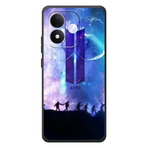 Чохли BTS для Xiaomi Redmi Note 17 (AlphaPrint) (Army BTS)