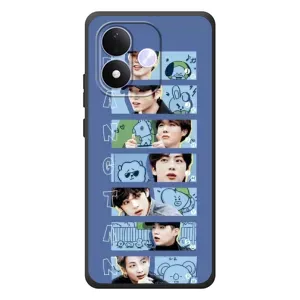 Чохли BTS для Xiaomi Redmi Note 17 (AlphaPrint) (Bangtan)