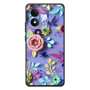 Чехлы с Цветами для Xiaomi Redmi Note 17 (VPrint) (Цветочный дизайн)
