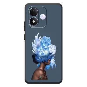 Чехлы (ART) Цветы на Xiaomi Redmi Note 17 (VPrint) (Цветы на голове)