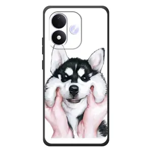 Чехлы с собаками для Xiaomi Redmi Note 17 (VPrint) (Довольный Хаски)