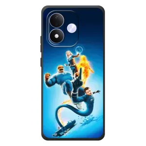 Чехол с принтом Фантастическая четверка для Xiaomi Redmi Note 17 (Герои Фантастическая Четверка)