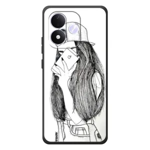 Чохол з друком для Xiaomi Redmi Note 17 - (Мода) (AlphaPrint) (Фото дівчини)