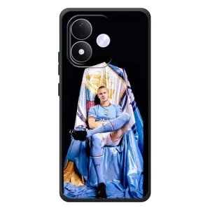Чохли з футболістом Ерлінг Холанд для Xiaomi Redmi Note 17 (AlphaPrint) (футболіст Холанн)