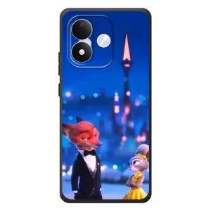 Чохол Зоотрополіс на Xiaomi Redmi Note 17 (Романтичний вечір Зоотрополіс)