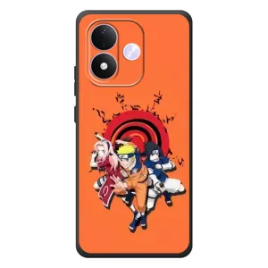 Naruto Anime Чехлы для Сяоми Редми Ноут 17 (AlphaPrint) (команда Наруто)