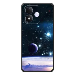 Космічні Чохли для Сяомі Редмі Ноут 17 (VPrint) (Космічний вид)