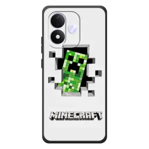Чохол Майнкрафт на Xiaomi Redmi Note 17 (AlphaPrint) Minecraft (кріпер Майнкрафт)