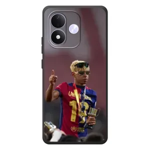 Чехол с футболистом Ламин Ямаль Xiaomi Redmi Note 17 (Lamine Yamal)