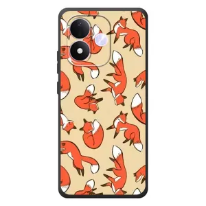 Чехлы с картинкой Лисички для Xiaomi Redmi Note 17 (VPrint) (Лисички)
