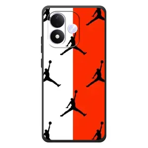 Чехлы для Xiaomi Redmi Note 17 - с картинкой JORDAN (AlphaPrint) (Лого Джордан)