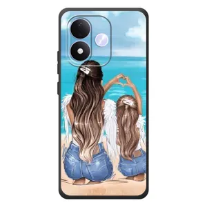 Чехол с печатью для Xiaomi Redmi Note 17 - (Мама с ребенком) (AlphaPrint)
