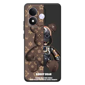 Круті Чохли Луі Віттон для Xiaomi Redmi Note 17 (AlphaPrint) (Ведмідь Луі Вітон)