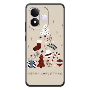 Рождественские Чехлы для Xiaomi Redmi Note 17 (VPrint) (Merry Christmas)