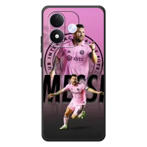 Чехлы для Сяоми Редми Ноут 17 - Лео Месси Маями (Messi Miami)
