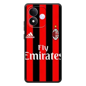 Чохли для Xiaomi Redmi Note 17 (VPrint) - Футбольні клуби (Milan)