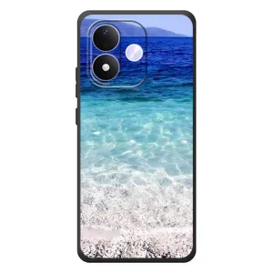 Силіконовий чохол з КАРТИНКАМИ літо для Xiaomi Redmi Note 17 (AlphaPrint) (Море)