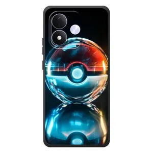Чохол з Пікачу на Xiaomi Redmi Note 17 (М'яч Пікачу)