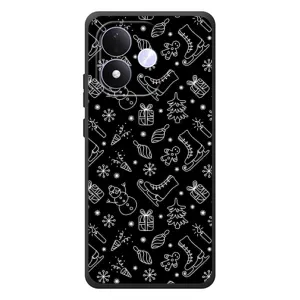 Новорічні, Святкові Чохли для Xiaomi Redmi Note 17 - 2024 год (Новорічний фон)