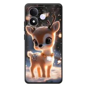 Яскравий чохол для Xiaomi Redmi Note 17 з Зимові Оленята (Оленятко)