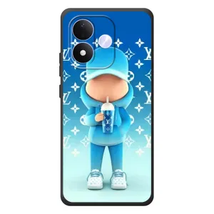 Круті Чохли Луі Віттон для Xiaomi Redmi Note 17 (AlphaPrint) (Хлопець LV)