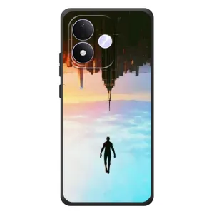 Чехол с человеком пауком для Xiaomi Redmi Note 17 - (AlphaPrint) (Паук человек)
