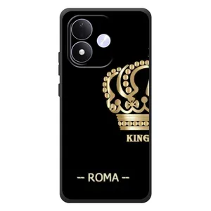 Чохли для Xiaomi Redmi Note 17 (VPrint) - Футбольні клуби (Roma)