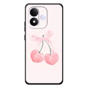 Чохол з розовим принтом для Xiaomi Redmi Note 17 (Рожеві вишні)