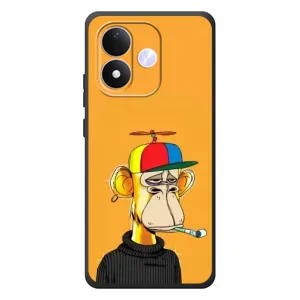Чехлы с Обезьянами NFT для Xiaomi Redmi Note 17 (AlphaPrint) (Скучающая Обезьяна NFT)
