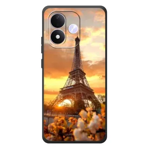 Чохол Ейфелева Вежа Xiaomi Redmi Note 17 - (AlphaPrint) (Сонячня вежа)