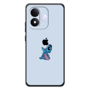 Чехол с принтом Стич на Xiaomi Redmi Note 17 (Stitch apple)