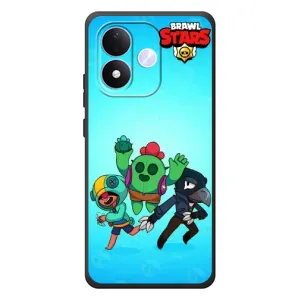 Чехлы Brawl Stars для Xiaomi Redmi Note 17 (AlphaPrint) (Трио героев)