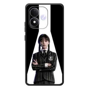 Чехлы Венсдей на Xiaomi Redmi Note 17 Уэнсдей (AlphaPrint) (W-Wednesday)