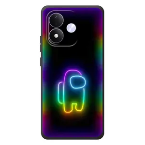 Чехол Амонг Ас для Xiaomi Redmi Note 17 (AlphaPrint) (Яркий скин)