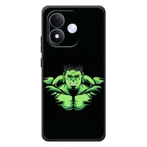 Чехлы с героями Марвел Xiaomi Redmi Note 17 (VPrint) (Зелёный Халк)